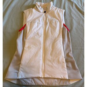 Arc’teryx Size Small Women Atom Vest Used Grey Pink Zip Up